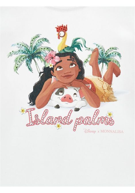 T-shirt con stampa oceania MONNALISA KIDS | 19H630 80040099